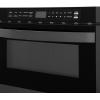 imageZLINE 24quot 12 cu ft Builtin Microwave Drawer in Black Stainless Steel