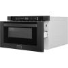 imageZLINE 24quot 12 cu ft Builtin Microwave Drawer in Black Stainless Steel