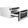 imageZLINE 24quot 12 cu ft Builtin Microwave Drawer in Stainless Steel