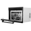 imageZLINE 24quot Builtin Convection Microwave Oven in Black Stainless Steel with Speed and Sensor Cooking