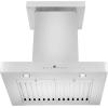 imageZLINE 24quot Convertible Vent Wall Mount Range Hood in Stainless Steel with Crown Molding KECRN24