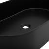imageZLINE 24quot Siena Oval Vessel Bath Sink in Matte Black SKQVOMB24