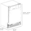 imageZLINE 24quot Tallac Series 3rd Rack Tall Tub Dishwasher in Custom Panel Ready with Stainless Steel Tub 51 dBa DWV24 Panel Ready