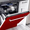imageZLINE 24quot Tallac Series 3rd Rack Tall Tub Dishwasher in Red Gloss with Stainless Steel Tub 51dBa DWVRG24