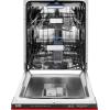 imageZLINE 24quot Tallac Series 3rd Rack Tall Tub Dishwasher in Red Gloss with Stainless Steel Tub 51dBa DWVRG24