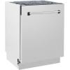 imageZLINE 24quot Tallac Series 3rd Rack Tall Tub Dishwasher in Stainless Steel 51dBa DWV24 304 Stainless Steel