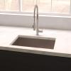 imageZLINE 27 in Meribel Undermount Single Bowl Satin Stainless Steel Kitchen Sink with Bottom Grid SRS27S