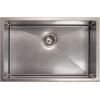 imageZLINE 27 in Meribel Undermount Single Bowl Satin Stainless Steel Kitchen Sink with Bottom Grid SRS27S
