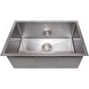 imageZLINE 27 in Meribel Undermount Single Bowl Stainless Steel Kitchen Sink with Bottom Grid SRS27