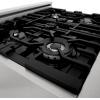 imageZLINE 30 in 40 cu ft Legacy Dual Fuel Range with 4 Burner Gas Cooktop and Electric Convection Oven in Satin Stainless Steel RASSN30