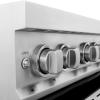 imageZLINE 30 in 40 cu ft Legacy Induction Range with 4 Element Cooktop and Electric Convection Oven in Stainless Steel RAIND30