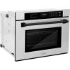 imageZLINE 30 in Autograph Edition Professional True Convection Single Wall Oven with Air Fry and Self Clean in Stainless Steel with Matte Black Handle WASZ30MB