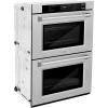 imageZLINE 30 in Professional True Convection Double Wall Oven with Air Fry and Self Clean in Satin Stainless Steel WADS30