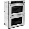 imageZLINE 30 in Professional True Convection Double Wall Oven with Air Fry and Self Clean in Stainless Steel WAD30