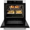 imageZLINE 30 in Professional True Convection Single Wall Oven with Air Fry and Self Clean in Satin Stainless Steel WASS30