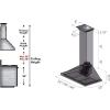 imageZLINE 30 in Wall Mount Range Hood in Stainless Steel with Builtin CrownSound Bluetooth Speakers KBCRNBT30