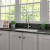 imageZLINE 30quot Rome Dual Mount Single Bowl Fireclay Kitchen Sink with Bottom Grid in White Matte FRC5124WM30