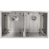 imageZLINE 33 in Anton Undermount Double Bowl Stainless Steel Kitchen Sink with Bottom Grid SR50D33