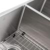 imageZLINE 33 in Anton Undermount Double Bowl Stainless Steel Kitchen Sink with Bottom Grid SR50D33