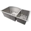 imageZLINE 33 in Cortina Undermount Double Bowl Kitchen Sink with Bottom Grid SC70D