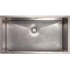imageZLINE 33 in Meribel Undermount Single Bowl Satin Stainless Steel Kitchen Sink with Bottom Grid SRS33S