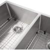 imageZLINE 36 in Anton Undermount Double Bowl Stainless Steel Kitchen Sink with Bottom Grid SR50D36