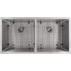 imageZLINE 36 in Anton Undermount Double Bowl Stainless Steel Kitchen Sink with Bottom Grid SR50D36