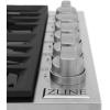imageZLINE 36 in Gas Cooktop with 6 Burners and Black Porcelain Top RC36PBT