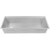 imageZLINE 43 in Garmisch Undermount Single Bowl Satin Stainless Steel Kitchen Sink with Bottom Grid and Accessories SLS43S