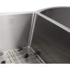 imageZLINE Aspen 33 Inch Undermount Double Bowl Sink in Snow Stainless Steel SC30D33S