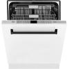 imageZLINE Autograph Edition 24quot 3rd Rack Top Control Tall Tub Dishwasher in White Matte with Matte Black Handle 51dBa DWMTZWM24MB
