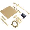 imageZLINE Autograph Edition Crystal Bay Thermostatic Shower System in Champagne Bronze CBYSHST2CB