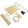 imageZLINE Autograph Edition Crystal Bay Thermostatic Shower System with Body Jets in Polished Gold CBYSHST3PG