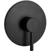 imageZLINE Autograph Edition El Dorado Shower Faucet in Matte Black ELDSHFMB