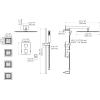 imageZLINE Crystal Bay Thermostatic Shower System with Body Jets in Brushed Nickel CBYSHST3BN