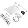 imageZLINE Crystal Bay Thermostatic Shower System with Body Jets in Chrome CBYSHST3CH