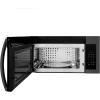 imageZLINE Over the Range Convection Microwave Oven in Black Stainless Steel with Modern Handle and Sensor Cooking