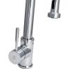 imageZline APLKFCH Apollo Pull Down Spring Kitchen Faucet Chrome PVD Technology 360Degree Swivel 18 GallonMinute Flow Rate HighPressure Anti Splash Single Handle