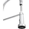 imageZline APLKFCH Apollo Pull Down Spring Kitchen Faucet Chrome PVD Technology 360Degree Swivel 18 GallonMinute Flow Rate HighPressure Anti Splash Single Handle