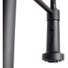 imageZline APLKFMB Apollo Pull Down Spring Kitchen Faucet Matte Black PVD Technology 360Degree Swivel 18 gallonminute Flow Rate HighPressure Anti Splash Single Handle