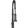 imageZline APLKFMB Apollo Pull Down Spring Kitchen Faucet Matte Black PVD Technology 360Degree Swivel 18 gallonminute Flow Rate HighPressure Anti Splash Single Handle