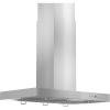 imageZ Line KE2i42 760 CFM Island Mount Range Hood 42quot Stainless Steel