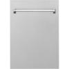 imageZLINE 18 in Compact Fingerprint Resistant Top Control Dishwasher with Stainless Steel Tub and Traditional Style Handle 52dBa