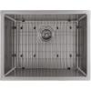 imageZLINE 23 in Meribel Undermount Single Bowl Stainless Steel Kitchen Sink with Bottom Grid SRS23
