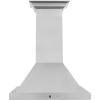 imageZLINE 24 in Convertible Vent Wall Mount Range Hood in Stainless Steel with Crown Molding KBCRN24