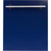 imageZLINE 24 in Top Control Dishwasher in Blue Gloss with Stainless Steel Tub and Modern Style Handle