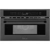 imageZLINE 30quot 16 cu ft Builtin Convection Microwave Oven in Black Stainless Steel with Speed and Sensor Cooking MWO30BS