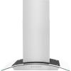 imageZLINE 30quot Alpine Series Convertible Island Mount Range Hood in Stainless Steel ALP70IS30