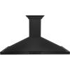 imageZLINE 48 in Wall Mount Range Hood in Black Stainless Steel with Builtin CrownSound Bluetooth Speakers BSKBNCRNBT48