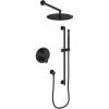 imageZLINE Autograph Edition Emerald Bay Thermostatic Shower System in Matte Black EMBYSHST2MB